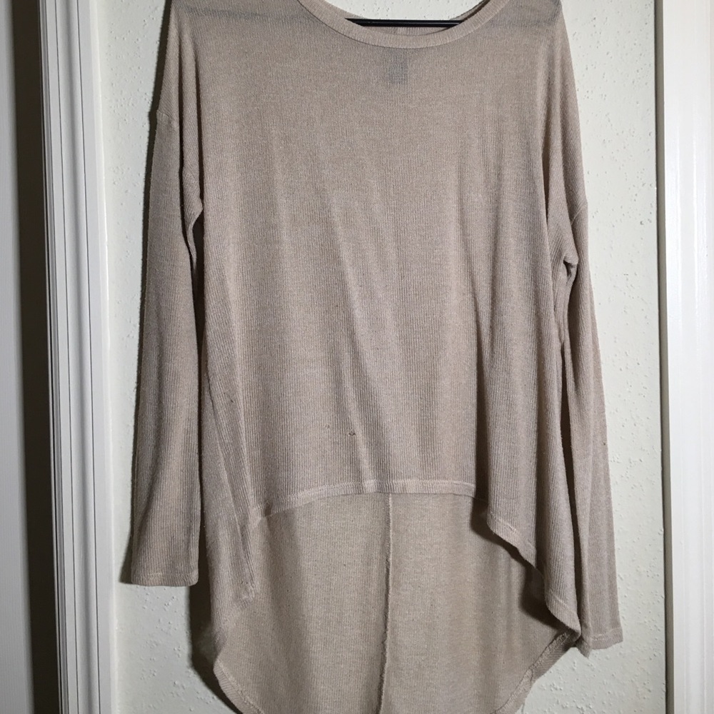 Tan lightweight tunic